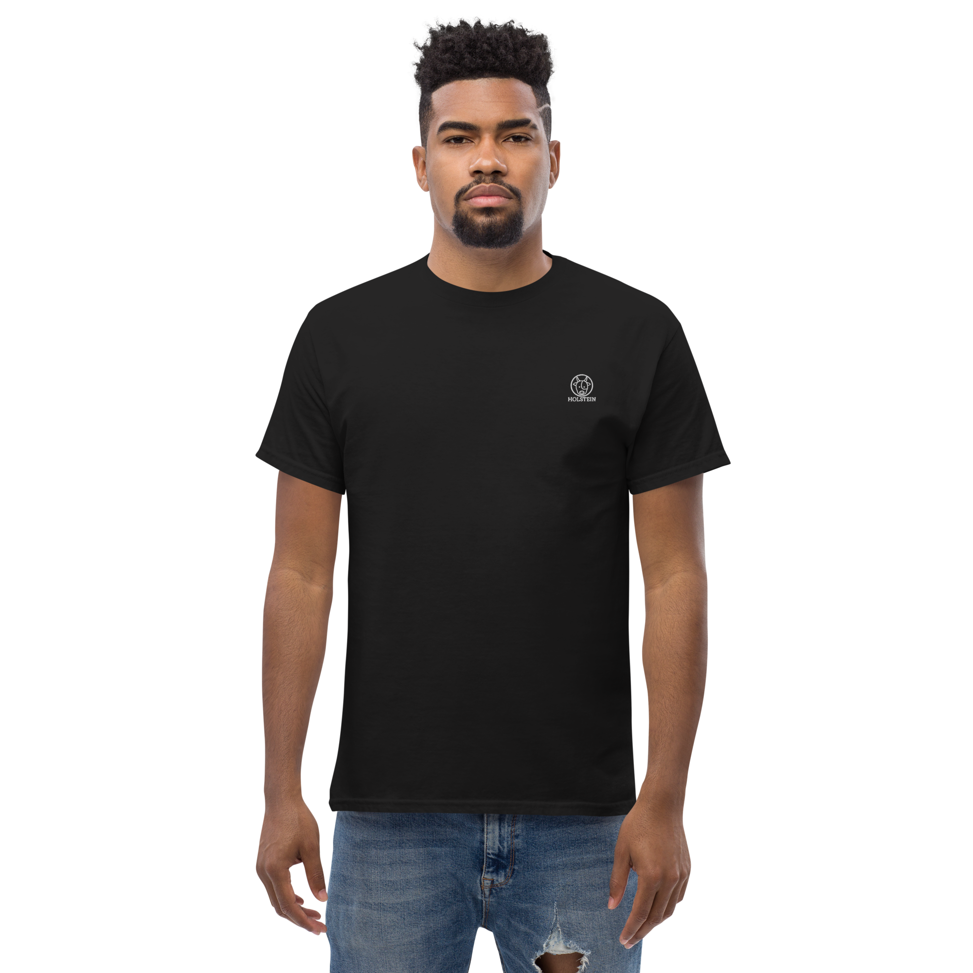 CAMISETA LOGO HOLSTEIN BLANCO