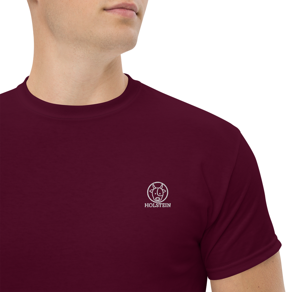 CAMISETA LOGO HOLSTEIN BLANCO