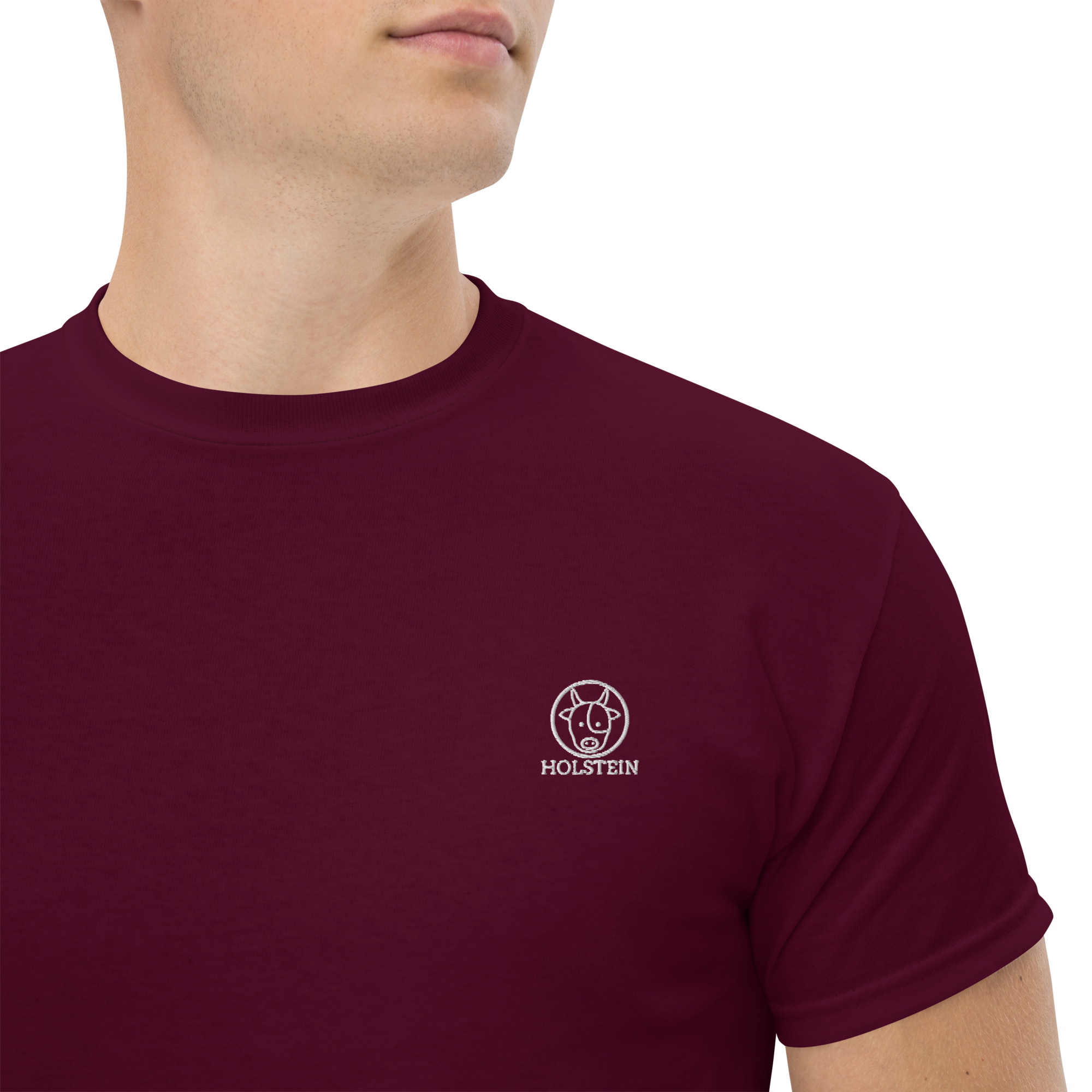 CAMISETA LOGO HOLSTEIN BLANCO