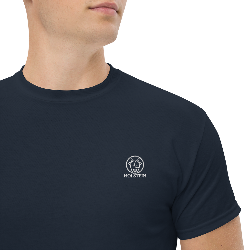CAMISETA LOGO HOLSTEIN BLANCO