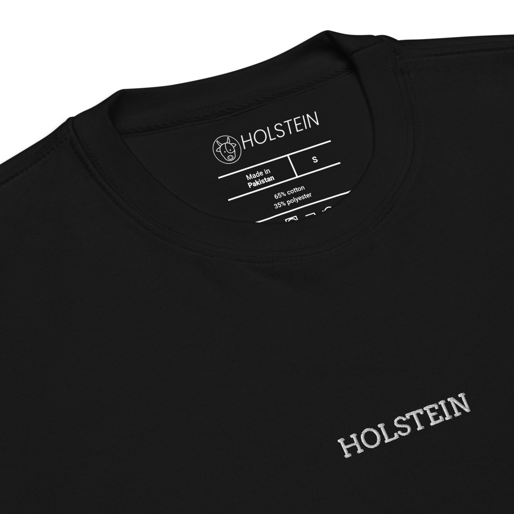 SUDADERA CLASSIC HOLSTEIN BLANCO