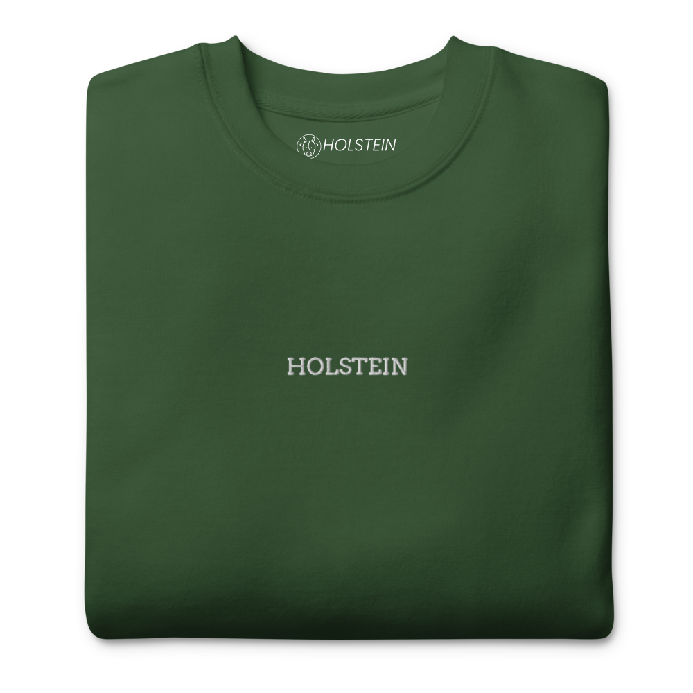 SUDADERA CLASSIC HOLSTEIN BLANCO