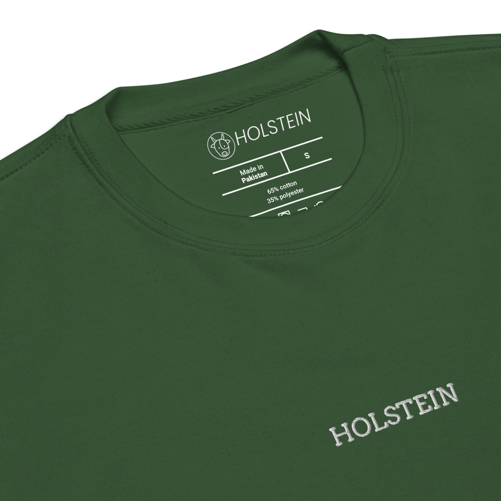 SUDADERA CLASSIC HOLSTEIN BLANCO