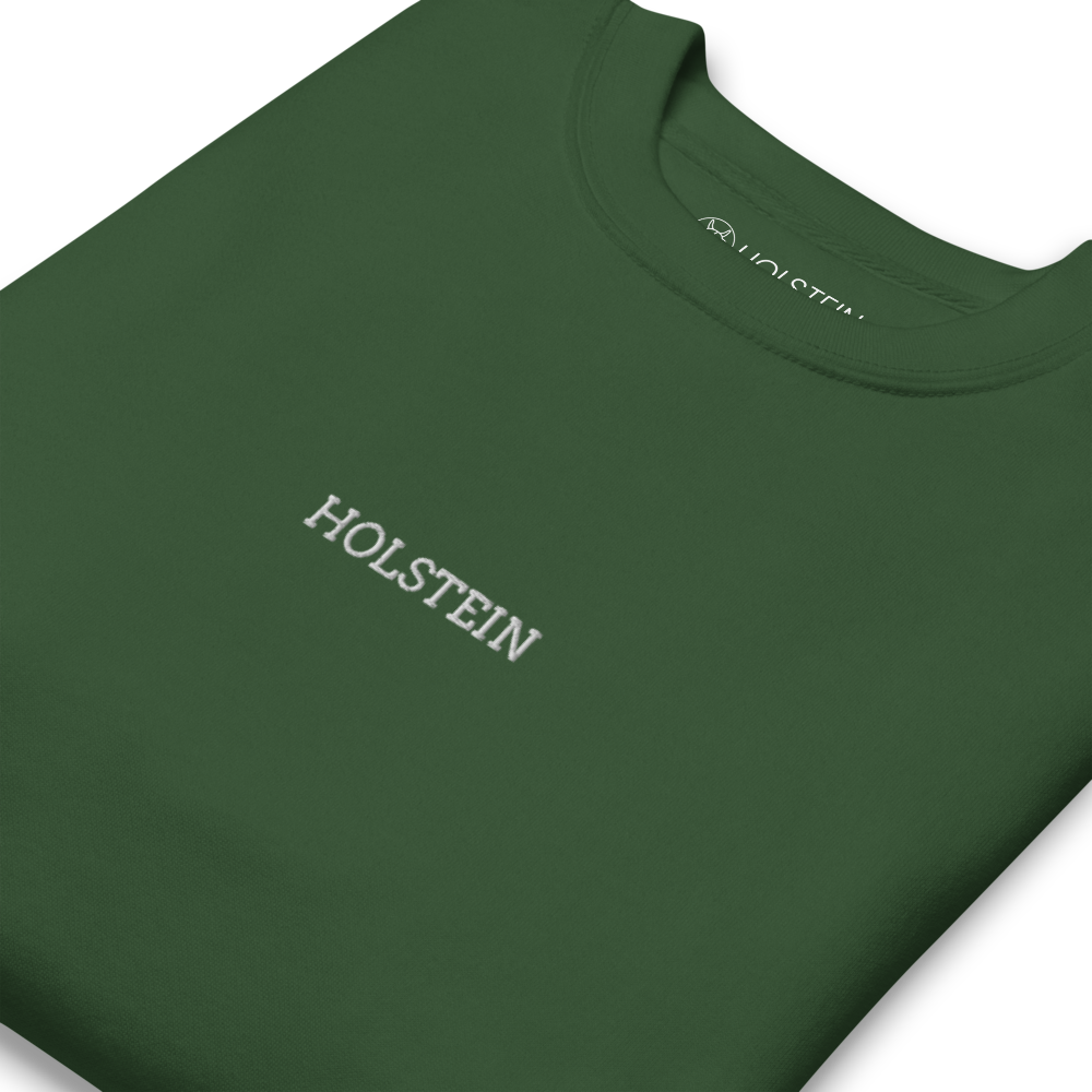 SUDADERA CLASSIC HOLSTEIN BLANCO