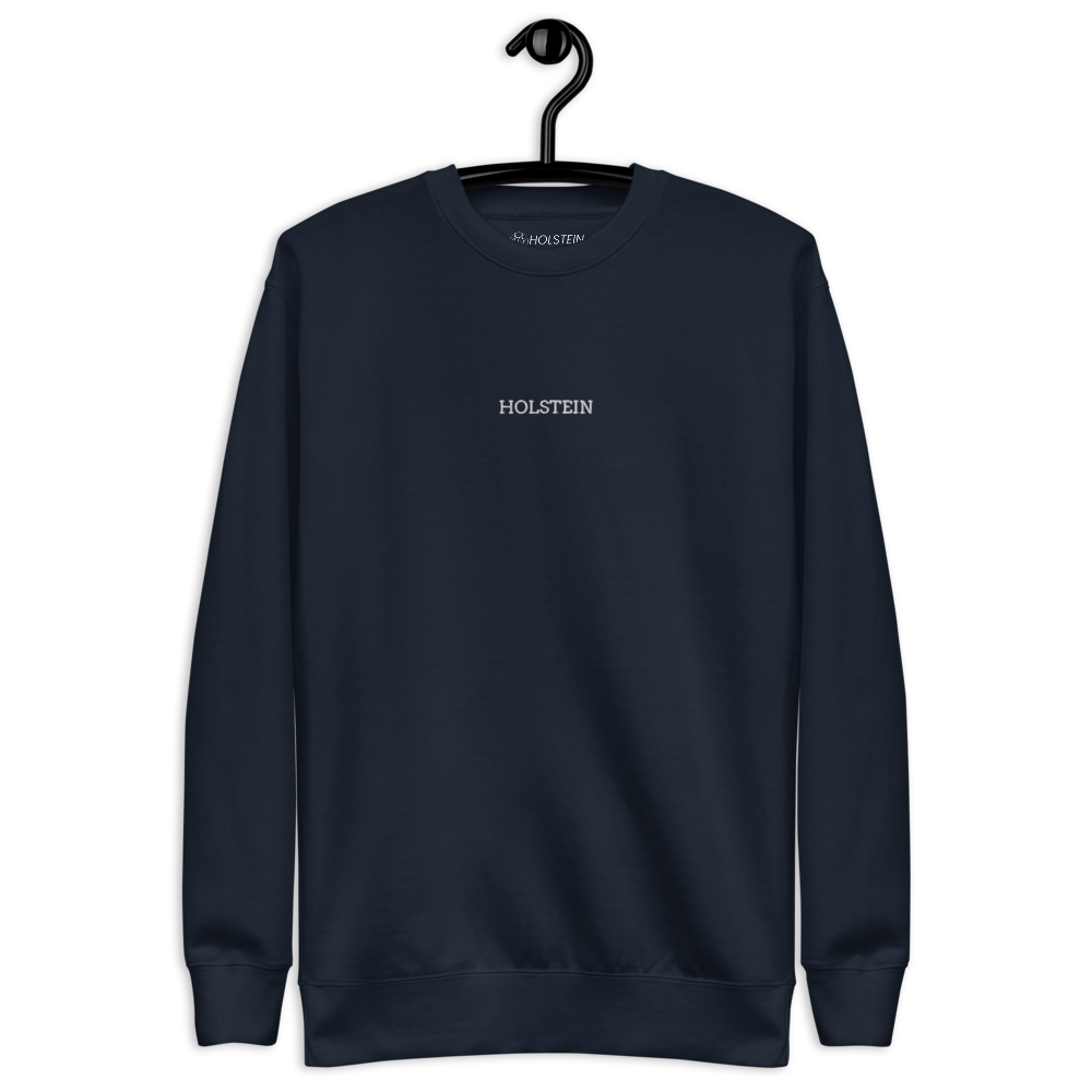 SUDADERA CLASSIC HOLSTEIN BLANCO