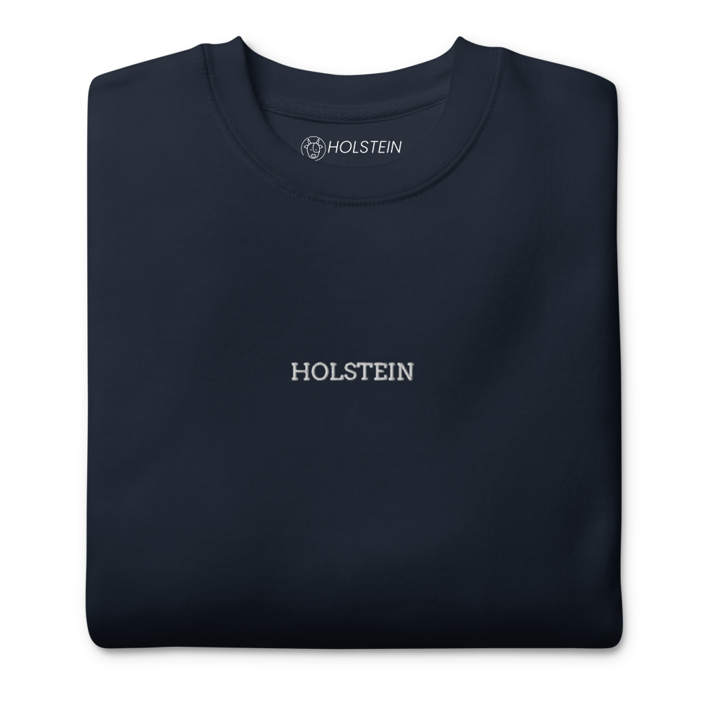 SUDADERA CLASSIC HOLSTEIN BLANCO