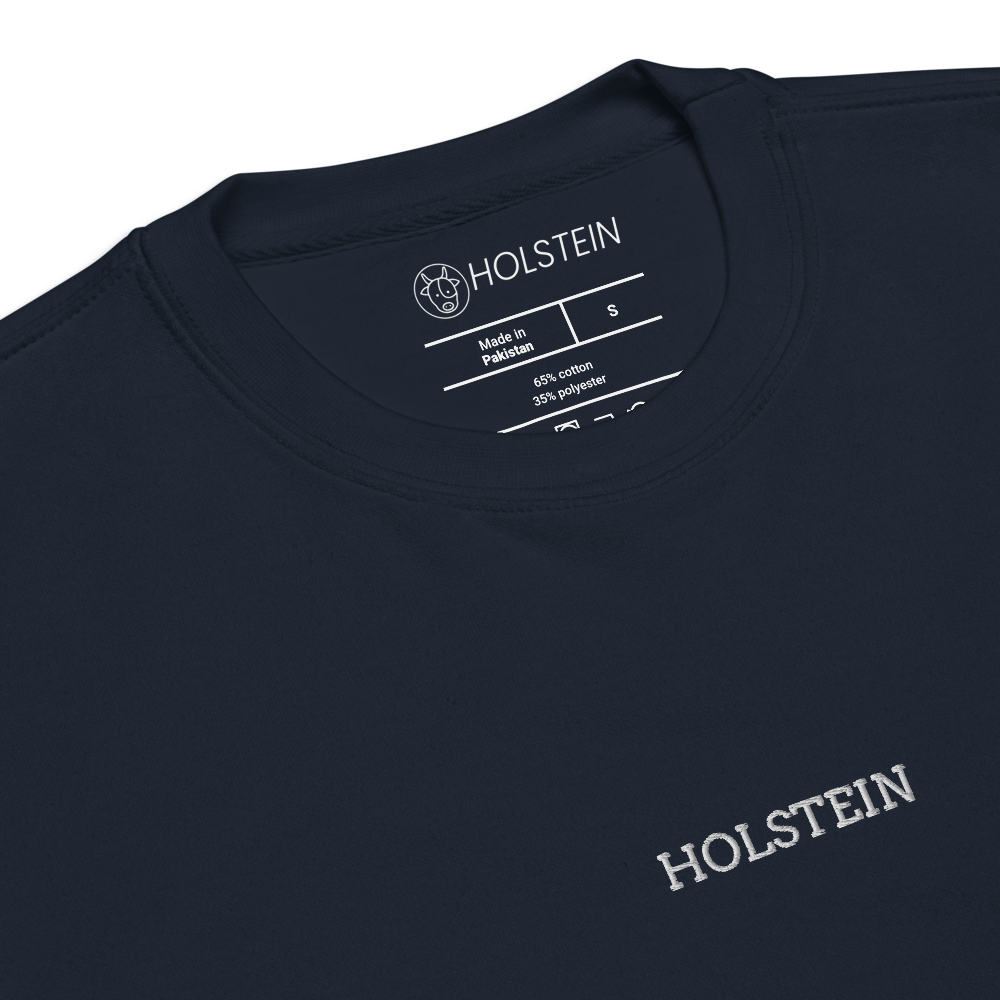 SUDADERA CLASSIC HOLSTEIN BLANCO