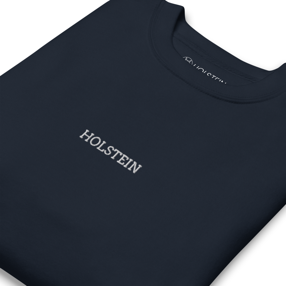 SUDADERA CLASSIC HOLSTEIN BLANCO