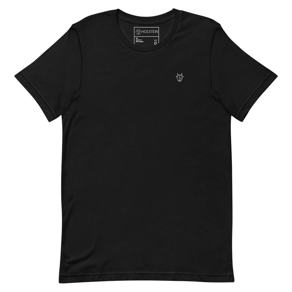 CAMISETA MINILOGO HOLSTEIN BLANCO