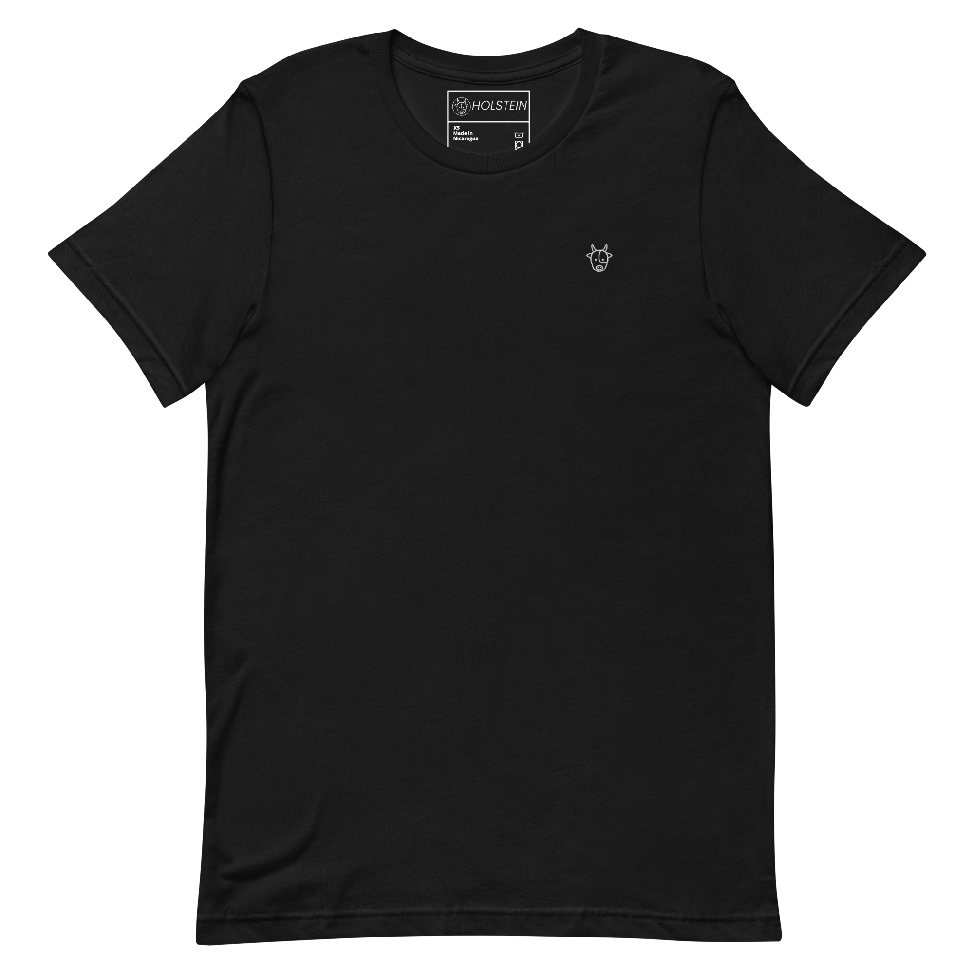 CAMISETA MINILOGO HOLSTEIN BLANCO