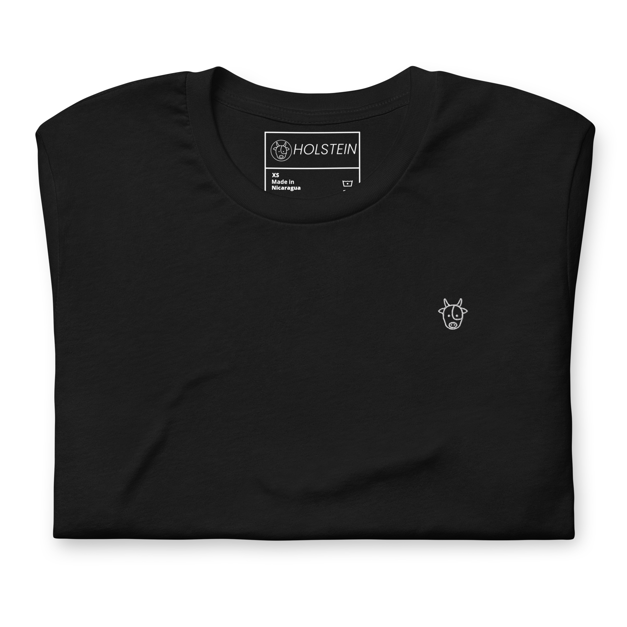 CAMISETA MINILOGO HOLSTEIN BLANCO