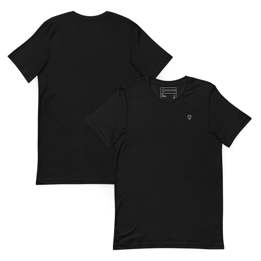 CAMISETA MINILOGO HOLSTEIN BLANCO