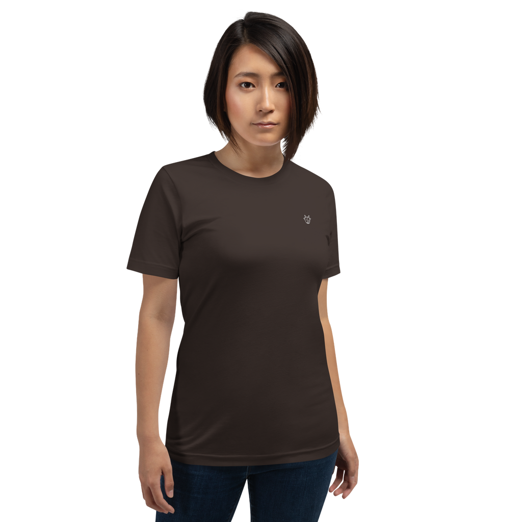 CAMISETA MINILOGO HOLSTEIN BLANCO