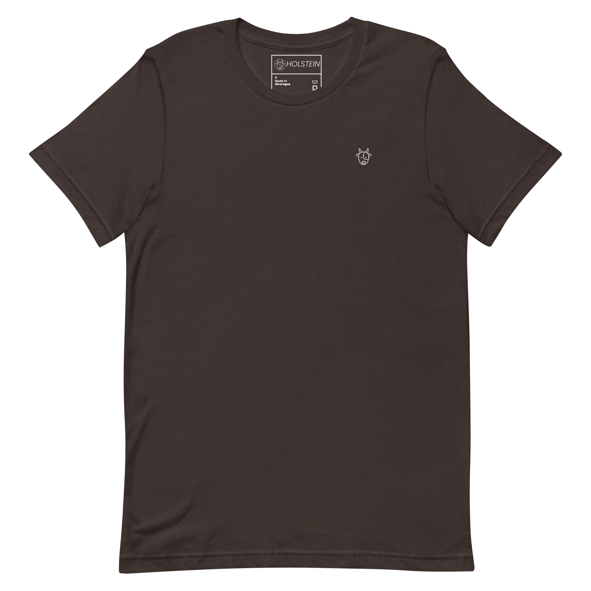 CAMISETA MINILOGO HOLSTEIN BLANCO