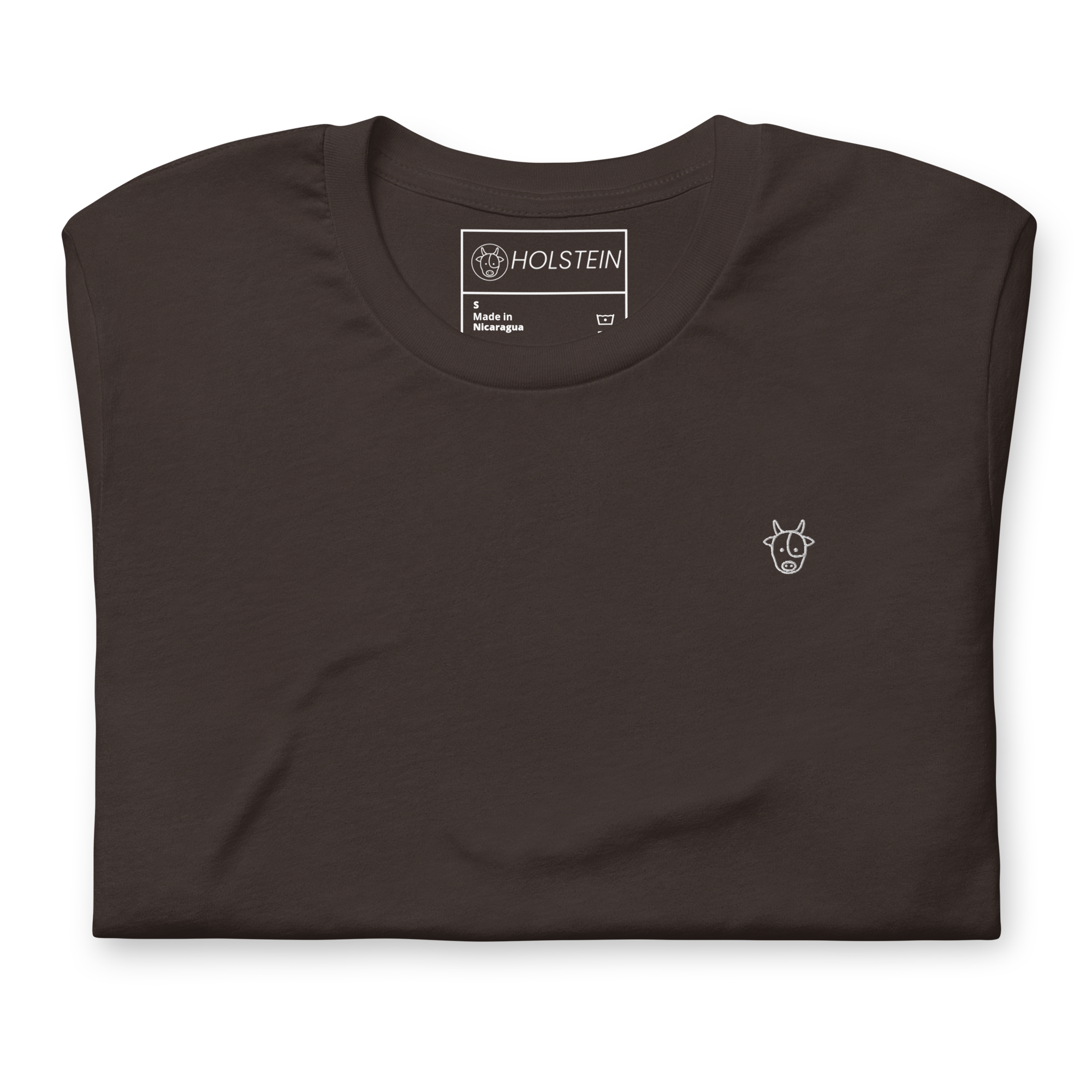 CAMISETA MINILOGO HOLSTEIN BLANCO