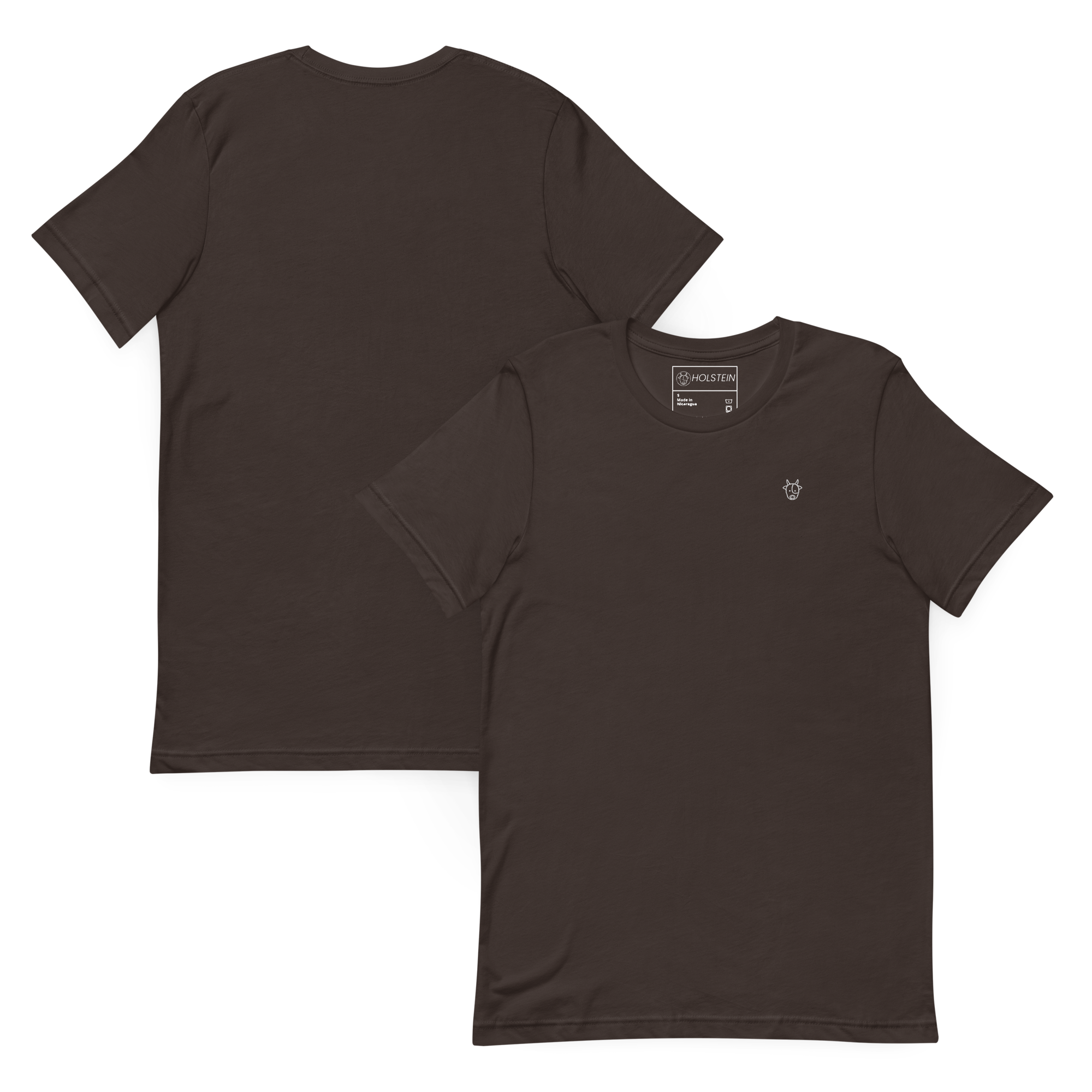 CAMISETA MINILOGO HOLSTEIN BLANCO