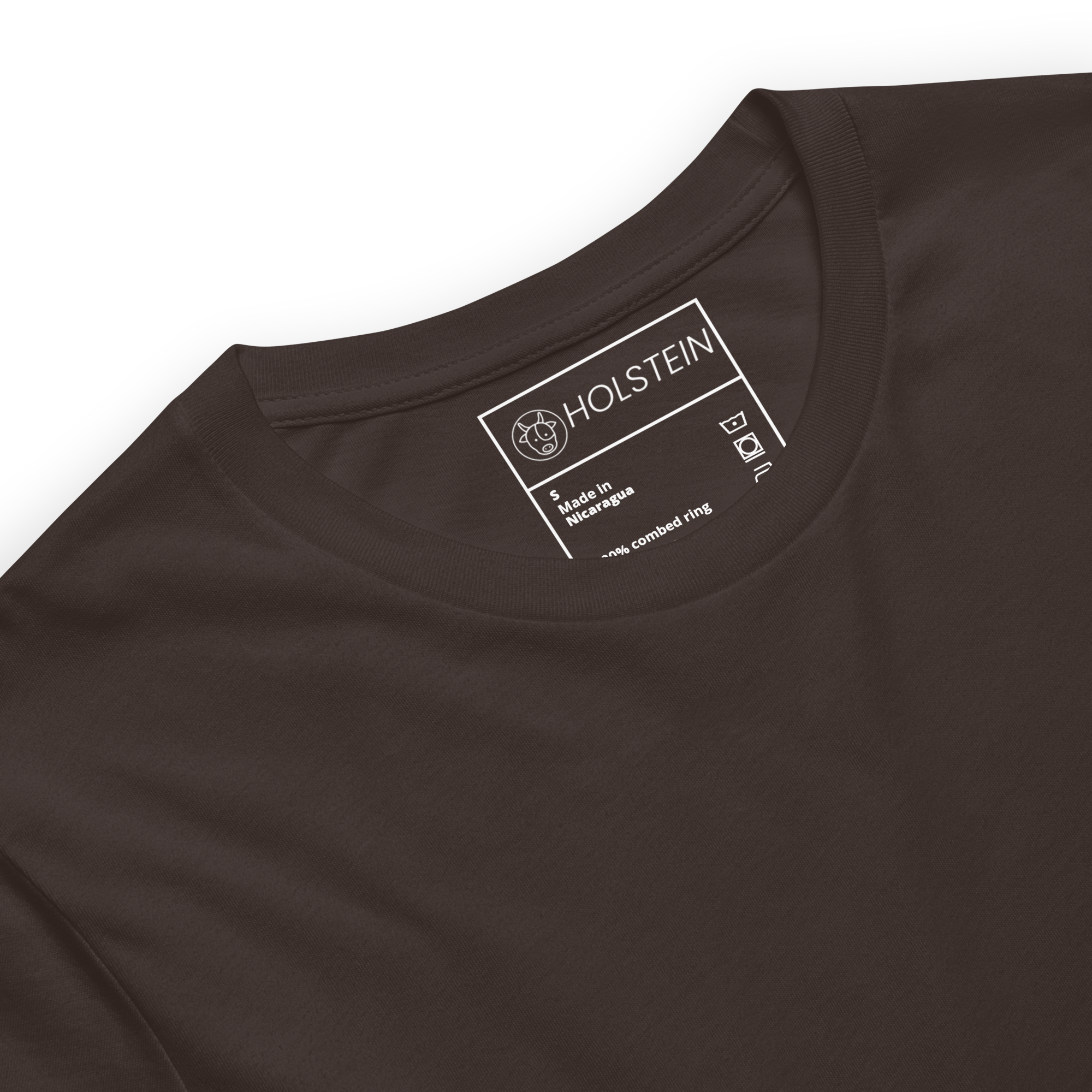 CAMISETA MINILOGO HOLSTEIN BLANCO