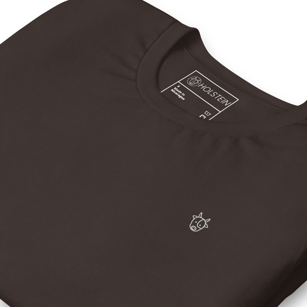 CAMISETA MINILOGO HOLSTEIN BLANCO