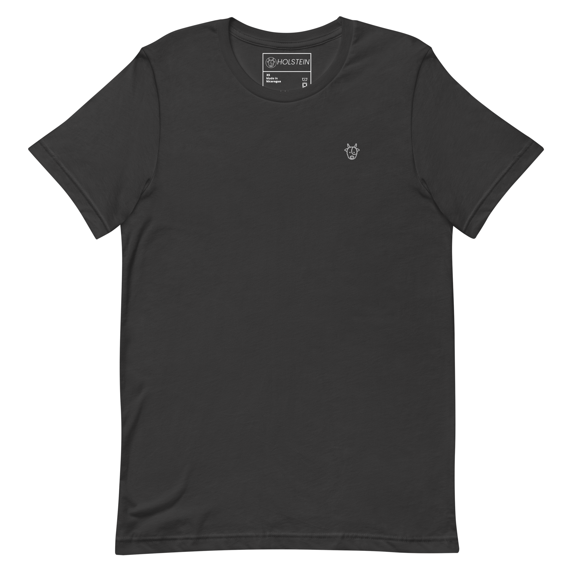 CAMISETA MINILOGO HOLSTEIN BLANCO