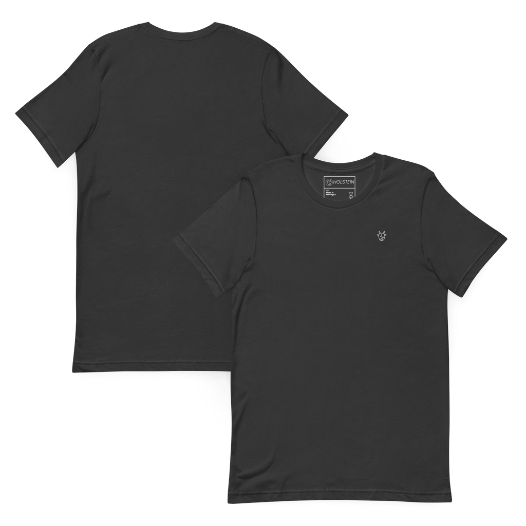 CAMISETA MINILOGO HOLSTEIN BLANCO