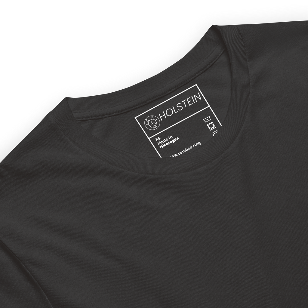 CAMISETA MINILOGO HOLSTEIN BLANCO