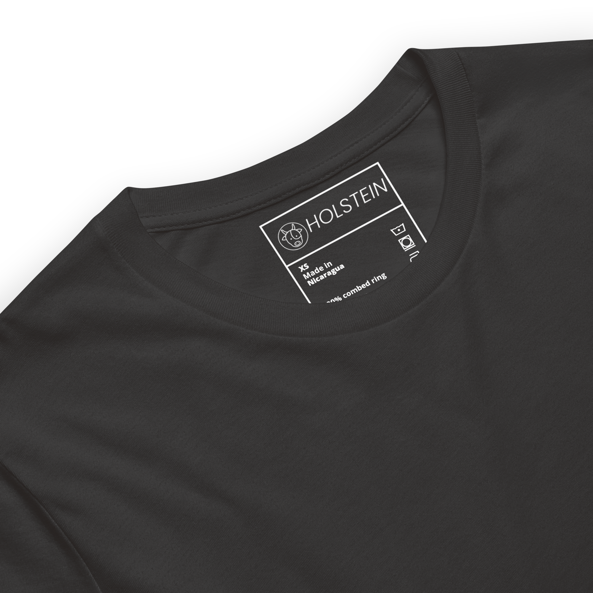 CAMISETA MINILOGO HOLSTEIN BLANCO
