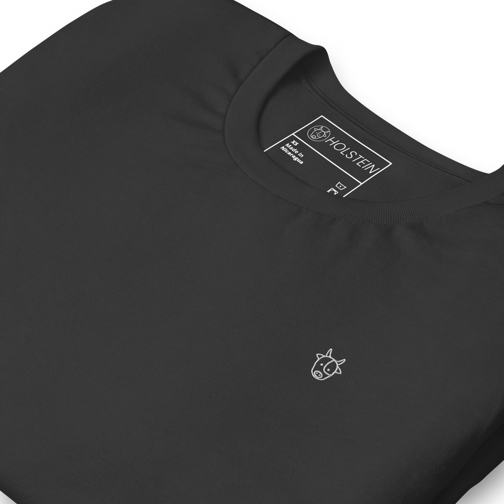 CAMISETA MINILOGO HOLSTEIN BLANCO