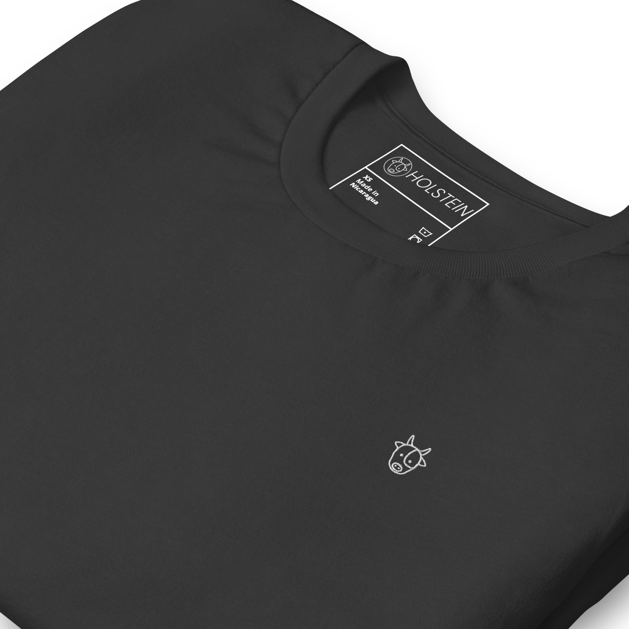 CAMISETA MINILOGO HOLSTEIN BLANCO