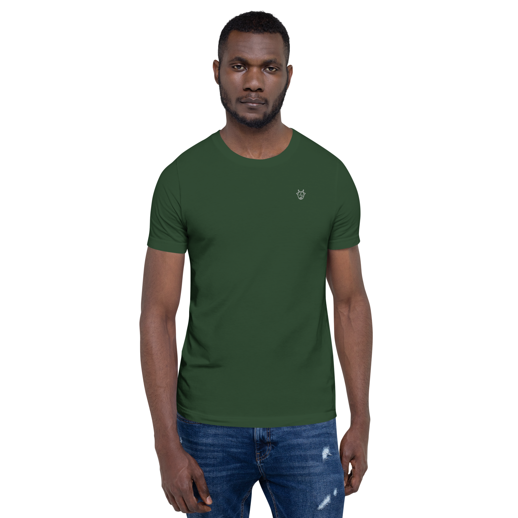 CAMISETA MINILOGO HOLSTEIN BLANCO