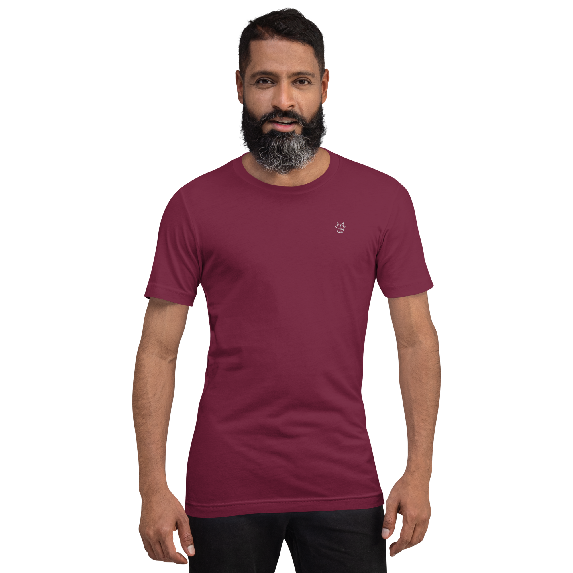 CAMISETA MINILOGO HOLSTEIN BLANCO