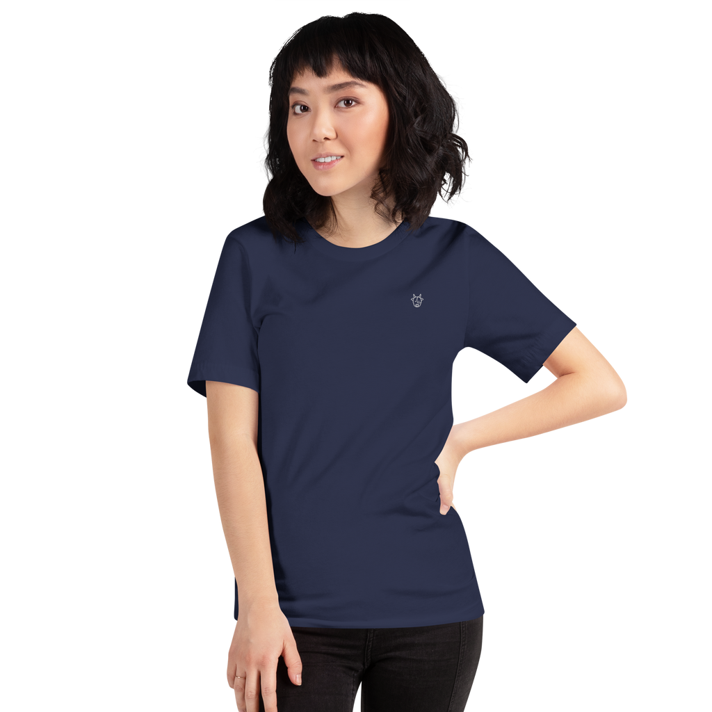 CAMISETA MINILOGO HOLSTEIN BLANCO