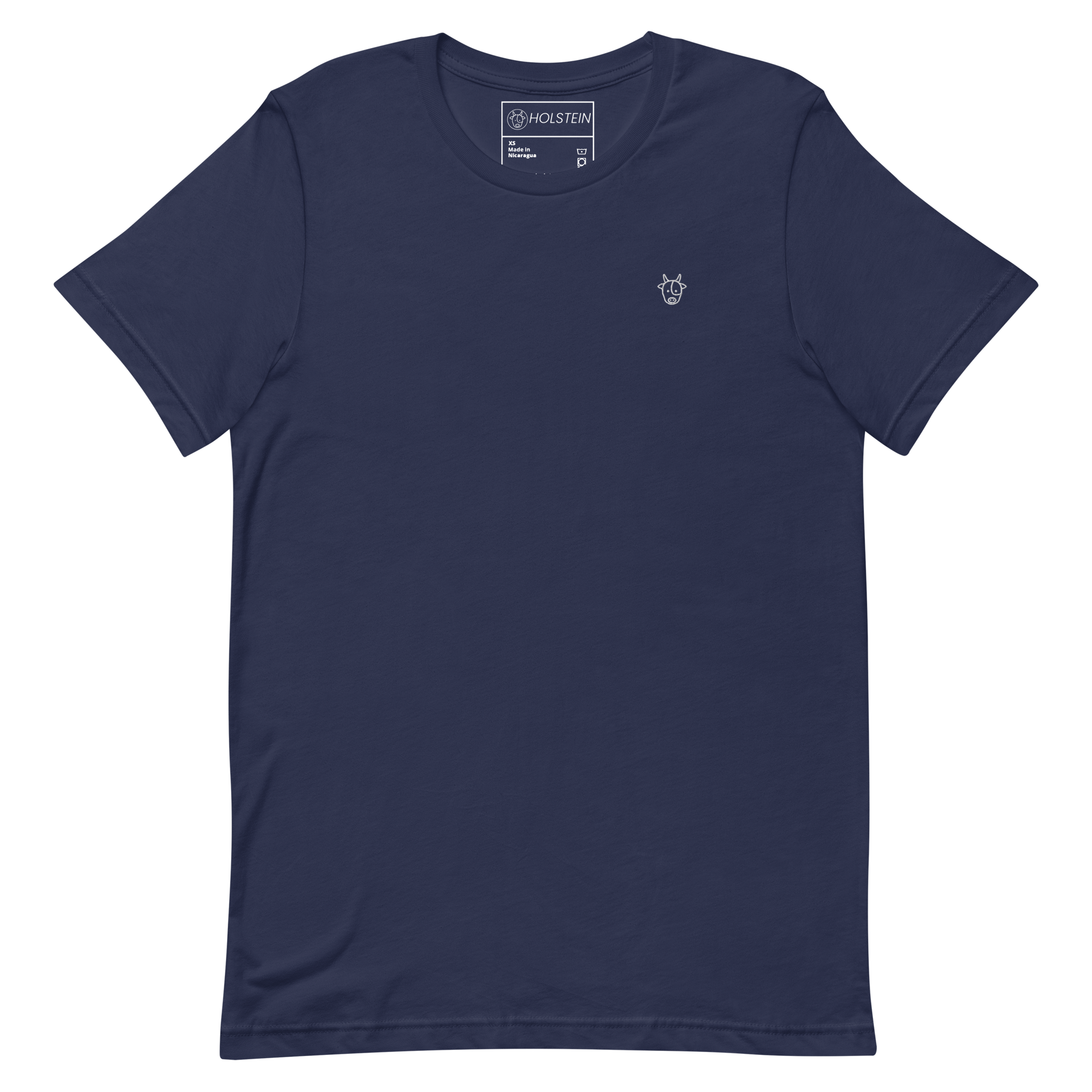 CAMISETA MINILOGO HOLSTEIN BLANCO