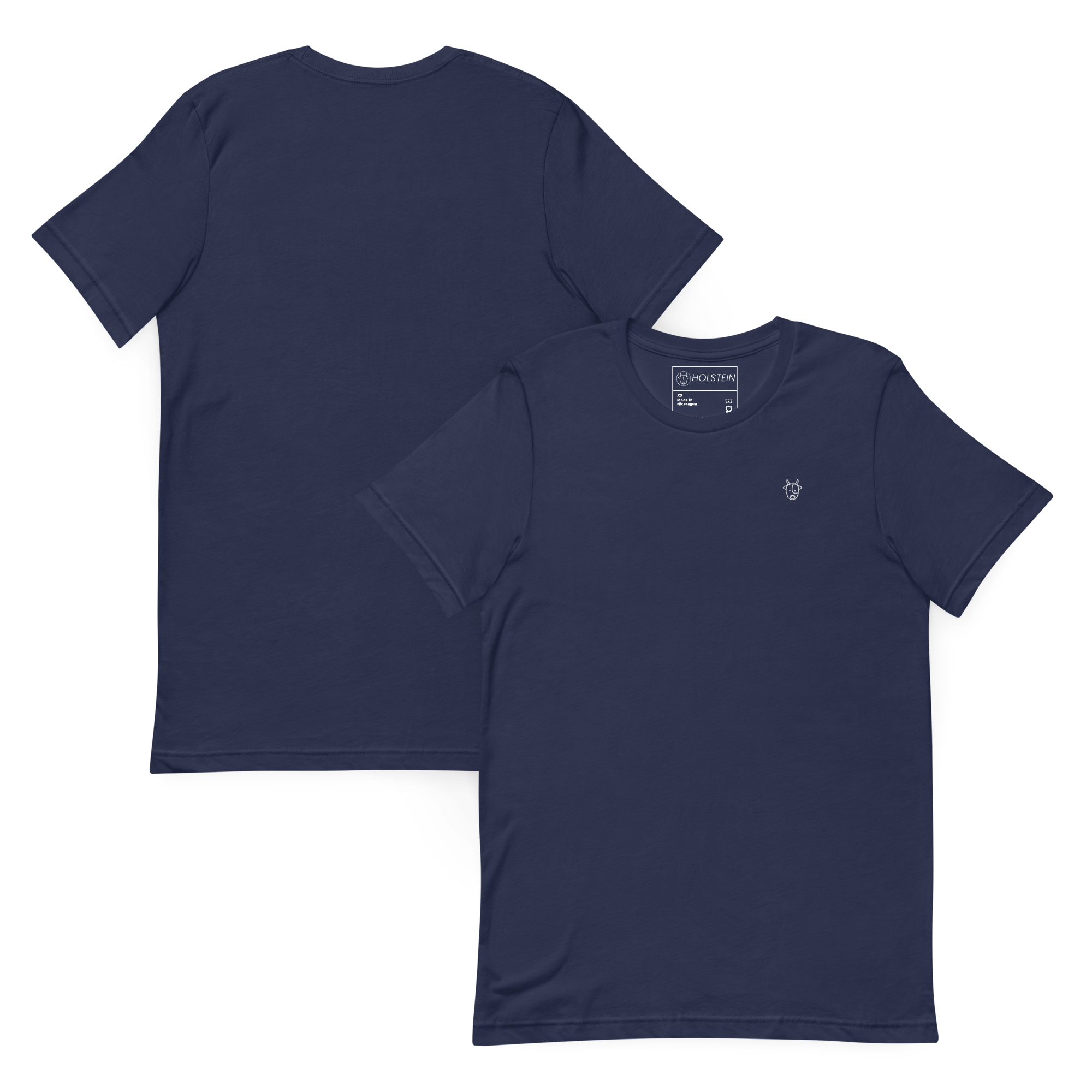 CAMISETA MINILOGO HOLSTEIN BLANCO